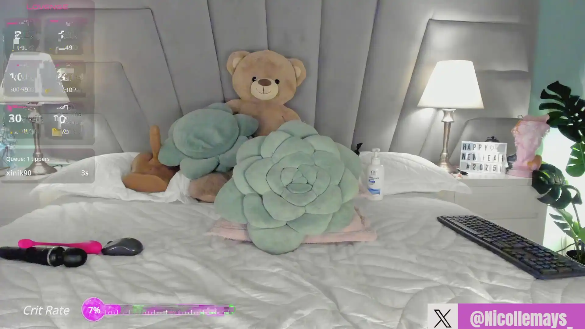Nicollemays – [Dreamcam] Pussy Naked Ticket Show – 2025-05-12 03:23:42